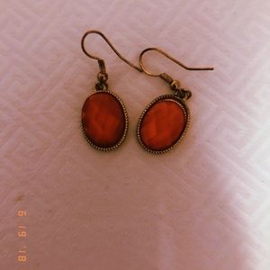 Matching earrings and necklace